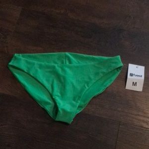 NWT Fused Hawaii Hapuna bikin bottoms, green